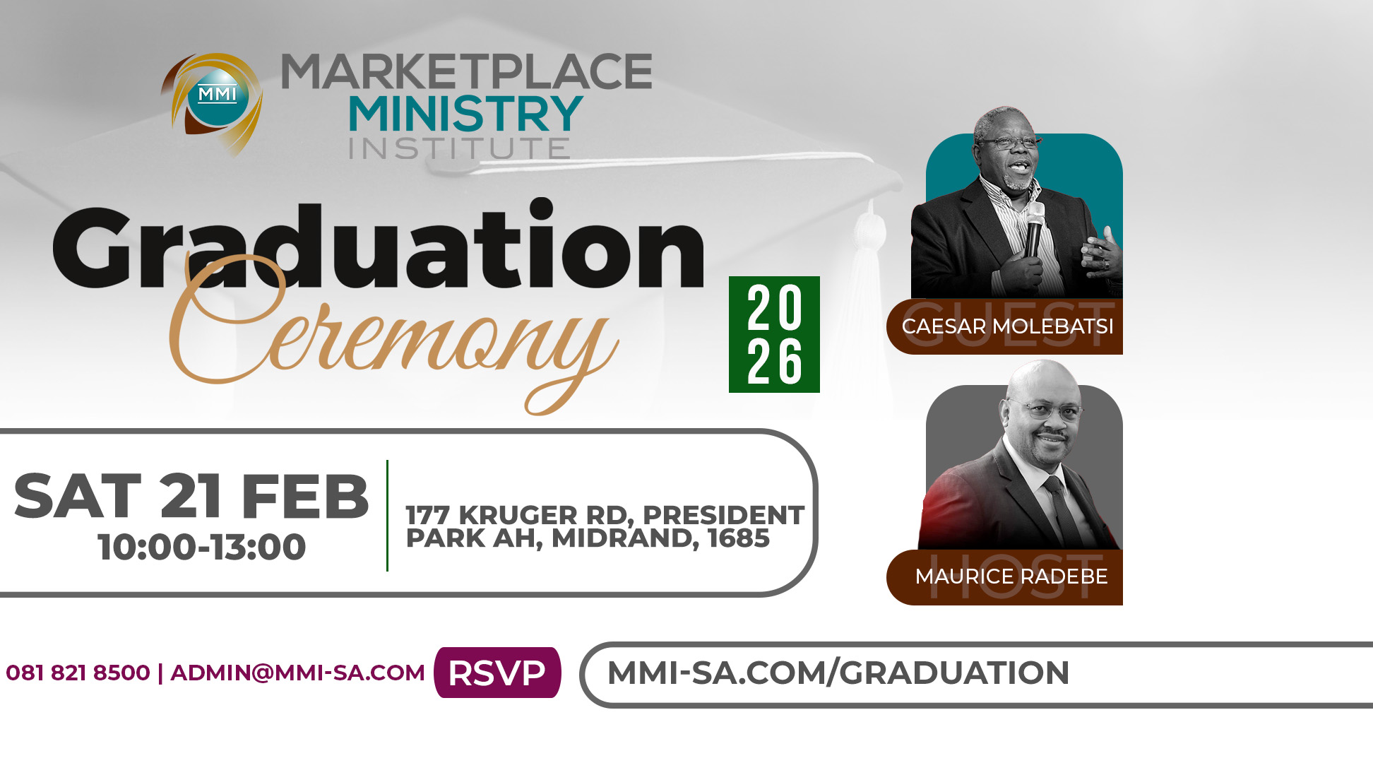 graduation2026 - Marketplace Ministry Institute Raising Christian leaders who will impact the Marketplace for Christ.